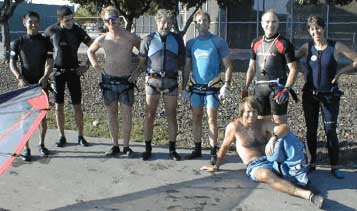 Fleet 18 Members at Foster City's Ryan Lagoon.