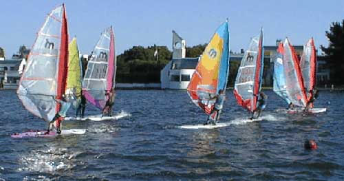 Mistral Superlight and IMCO start at Foster City, 1997.