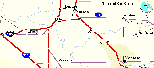Gif map to Woodward Res, 20K